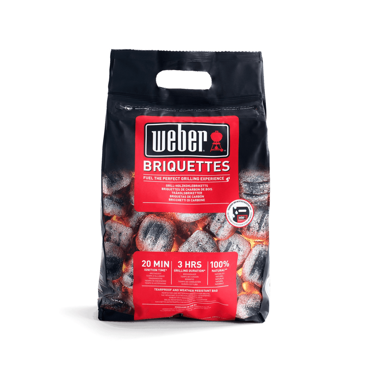 Weber 17705195 Briket Mangal Kömürü 3 Kg