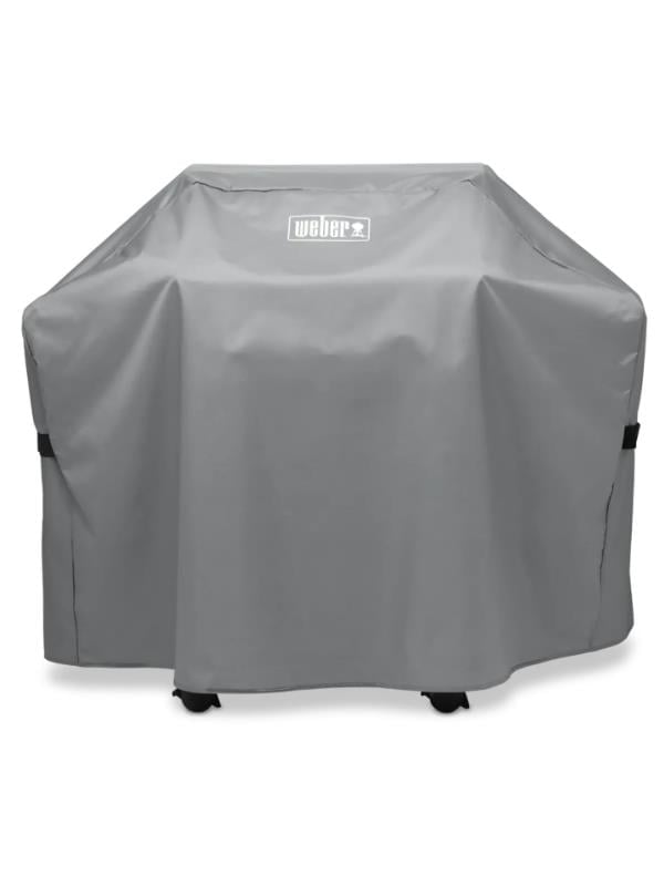 Weber Premium Barbecue Cover 7178 – Genesis® II 200 Serisi Su Geçirmez Polyester | UV Korumalı | Cırtlı Sabitleme Kayışları