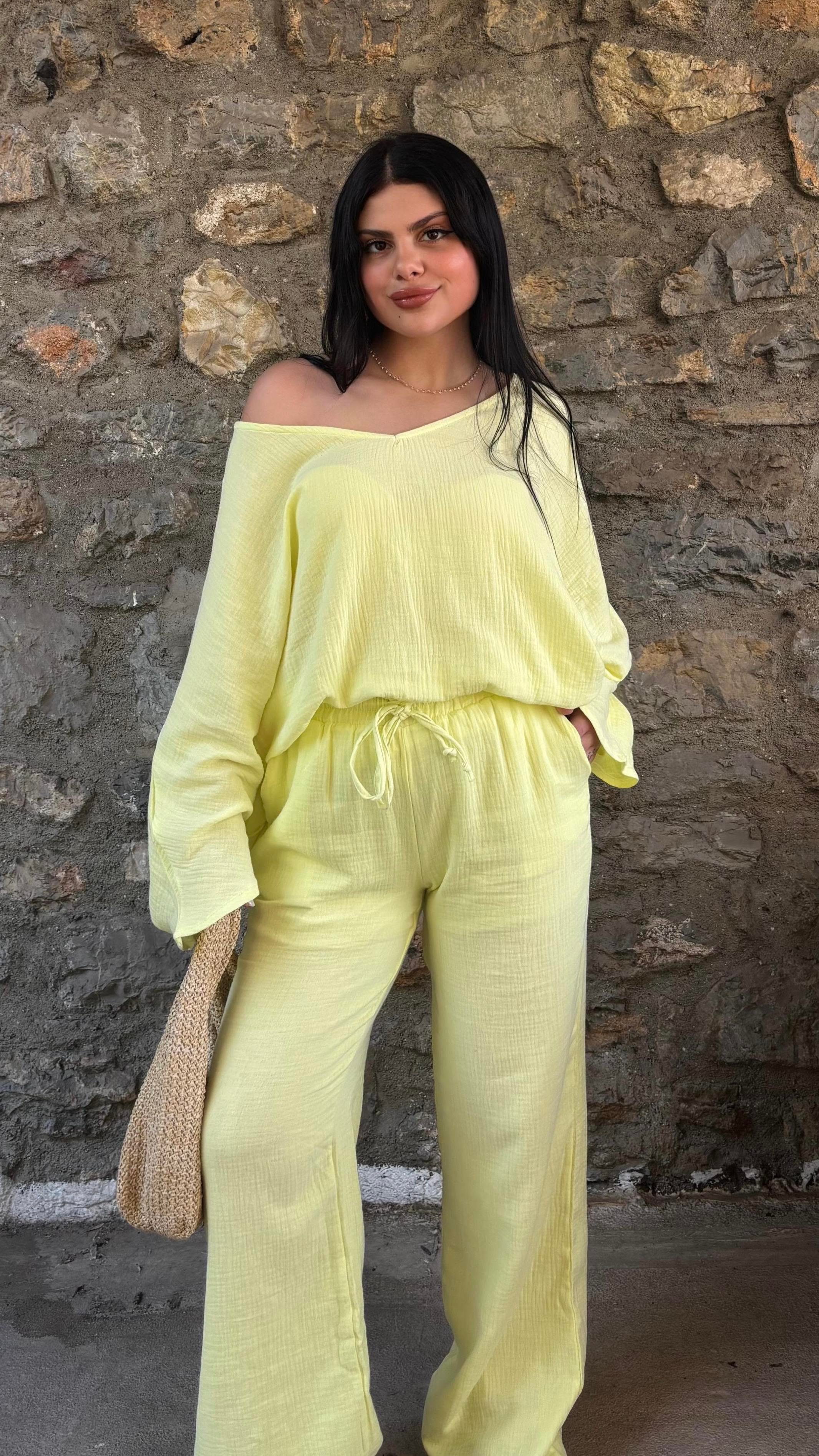 NEON SARI SALAŞ MÜSLİM TAKIM