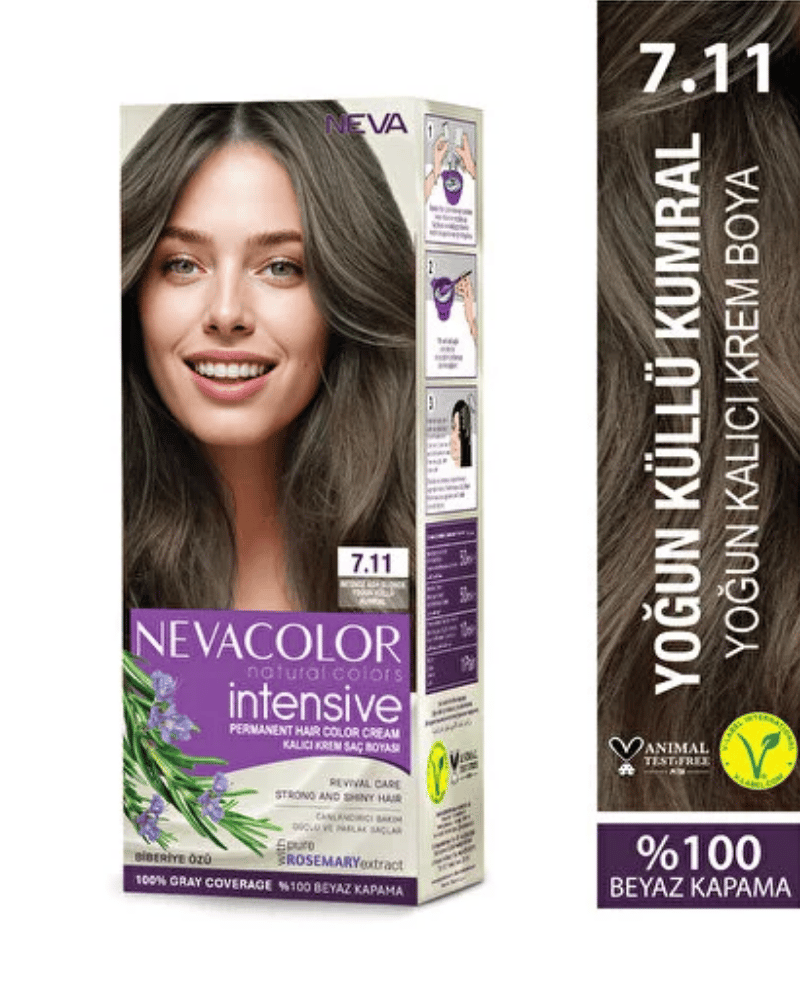 Neva Color INTENSIVE 7.11 Yoğun Küllü Kumral