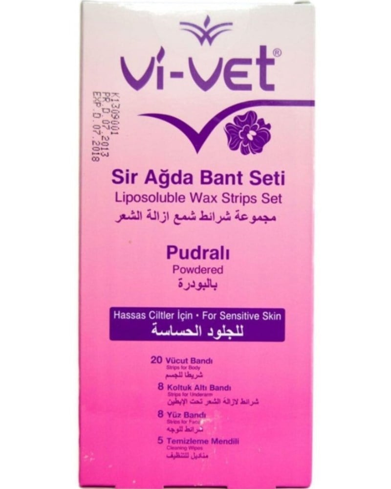 Vi-vet Sir Ağda Bandı Pudralı Vücut