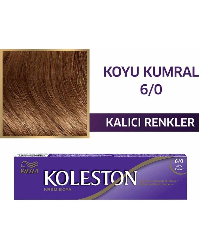 Wella Koleston Tüp Boya 6/0 Koyu Kumral