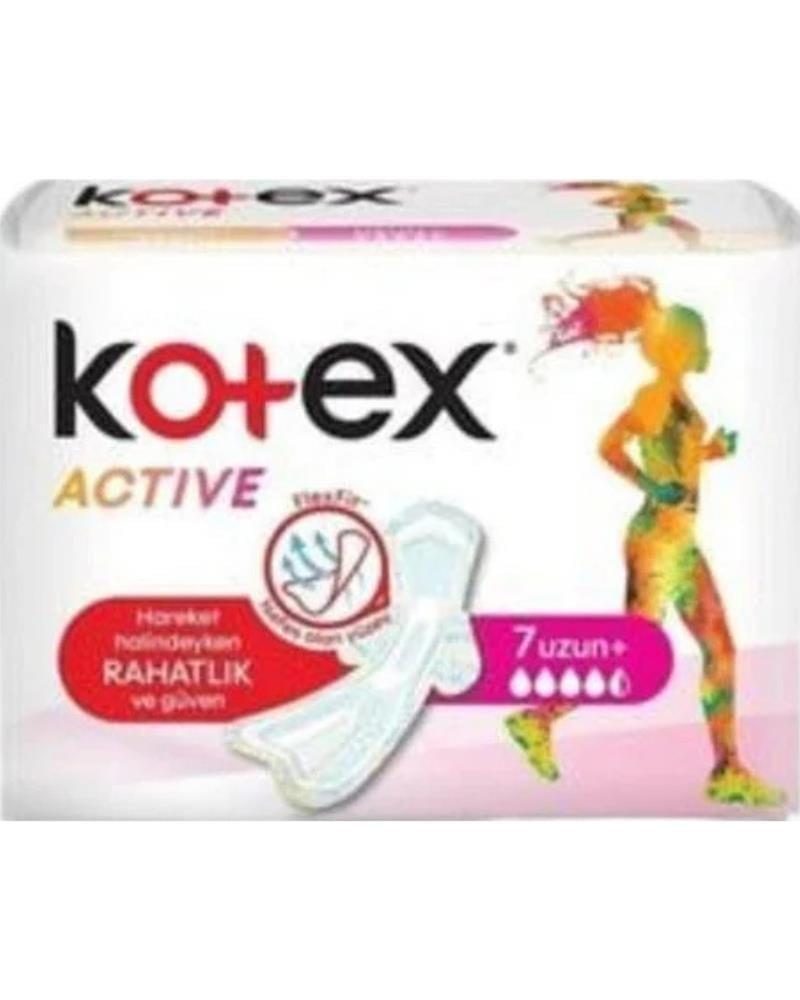 Kotex Active Single Uzun 7 Li Flexfit Hijyenik Ped