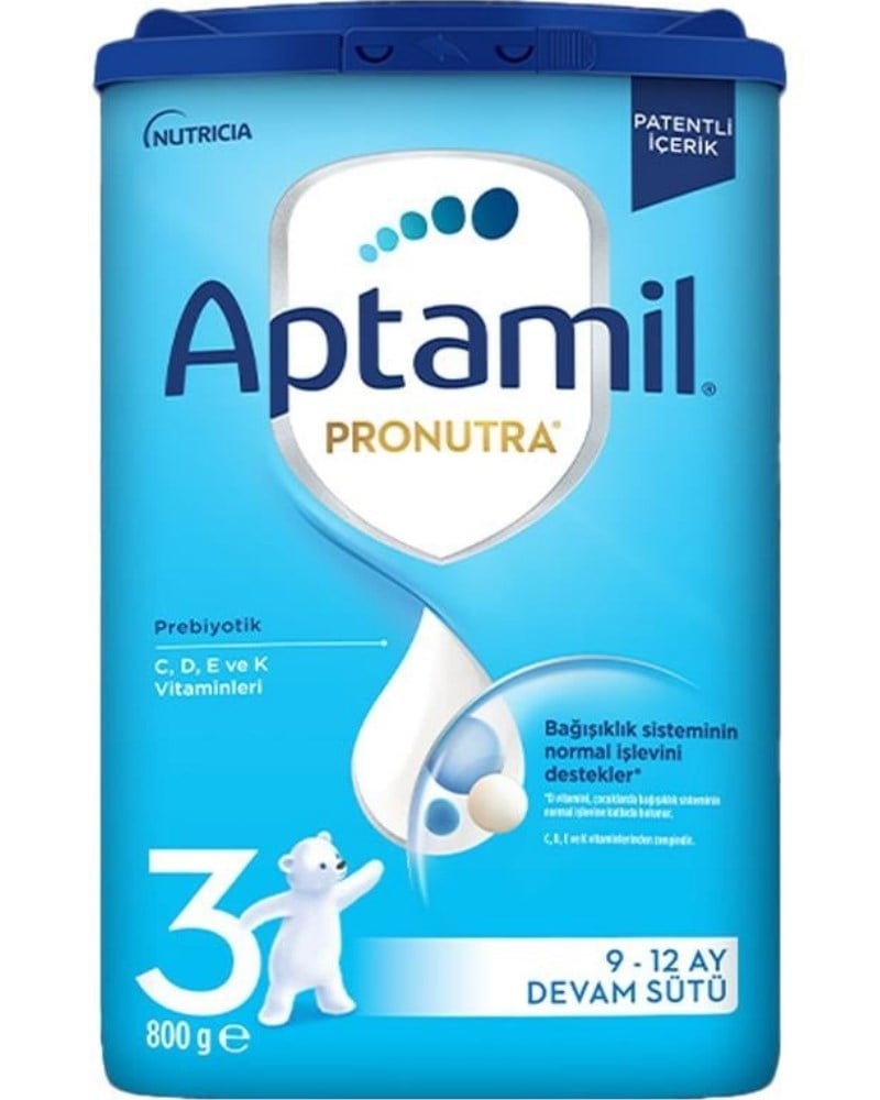 Aptamil Nutricia Pronutra Devam Sütü 800 gr 3 no