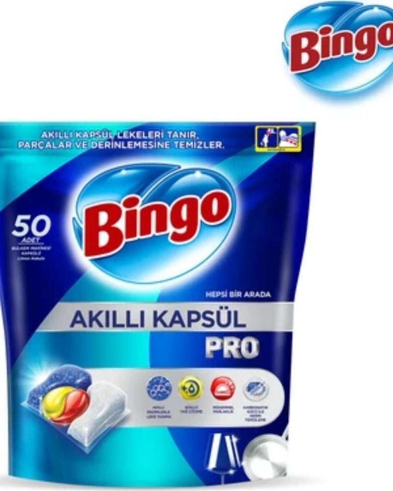 Akıllı Kapsül Pro Bulaşık Makinesi Deterjanı Tableti 50'li