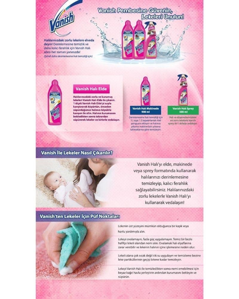 Kosla Halı Şampuanı Elde Temizlik 850 Ml