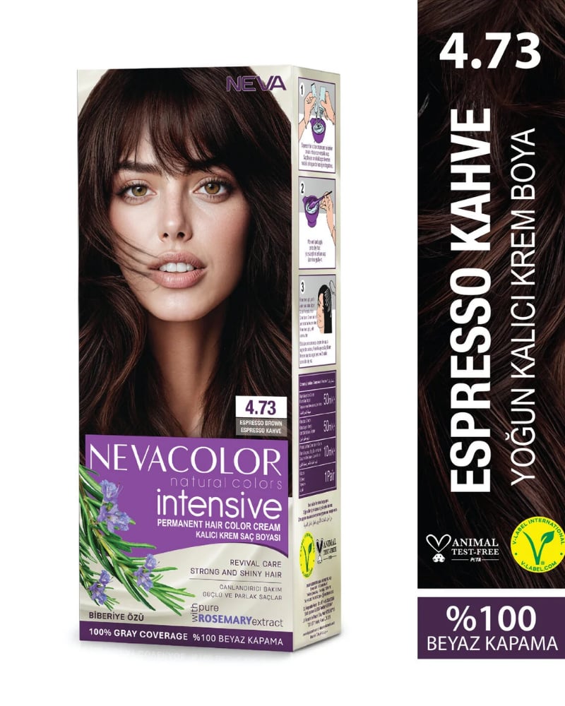Neva Color INTENSIVE 4.73 Espresso Kahve