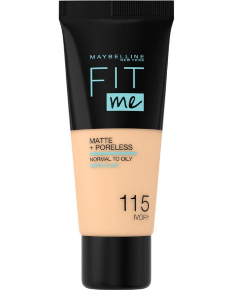 Maybelline New York Fit Me Matte Poreless Fondöten - 115 Ivory