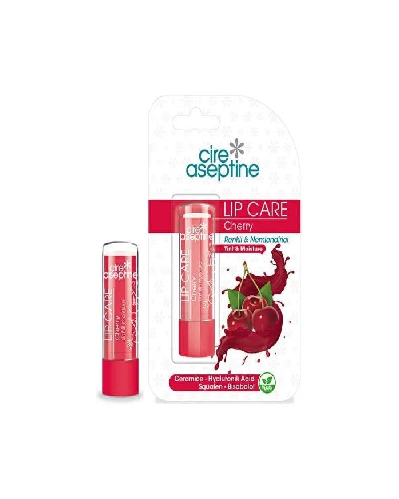 Cire Aseptine Lip Care Cherry Renkli Dudak Bakım Kremi 4,5 gr