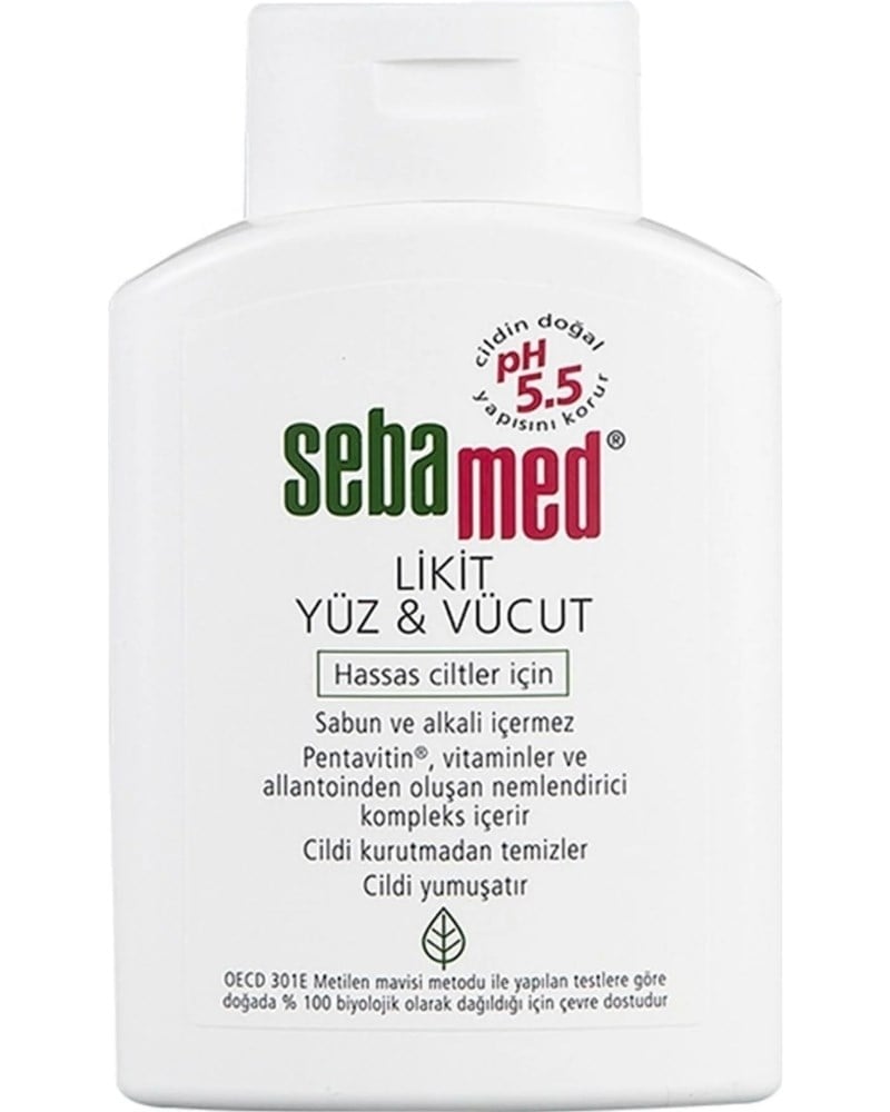 Sebamed Likit Yüz & Vücut Temizleyici 200 ml