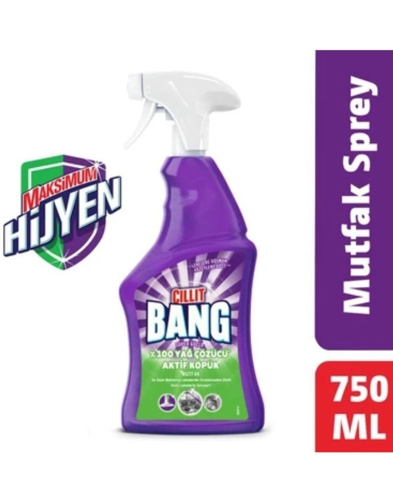 Mutfak Temizleyici Yağ, Kir Ve Kireç Sökücü Sprey 750ml