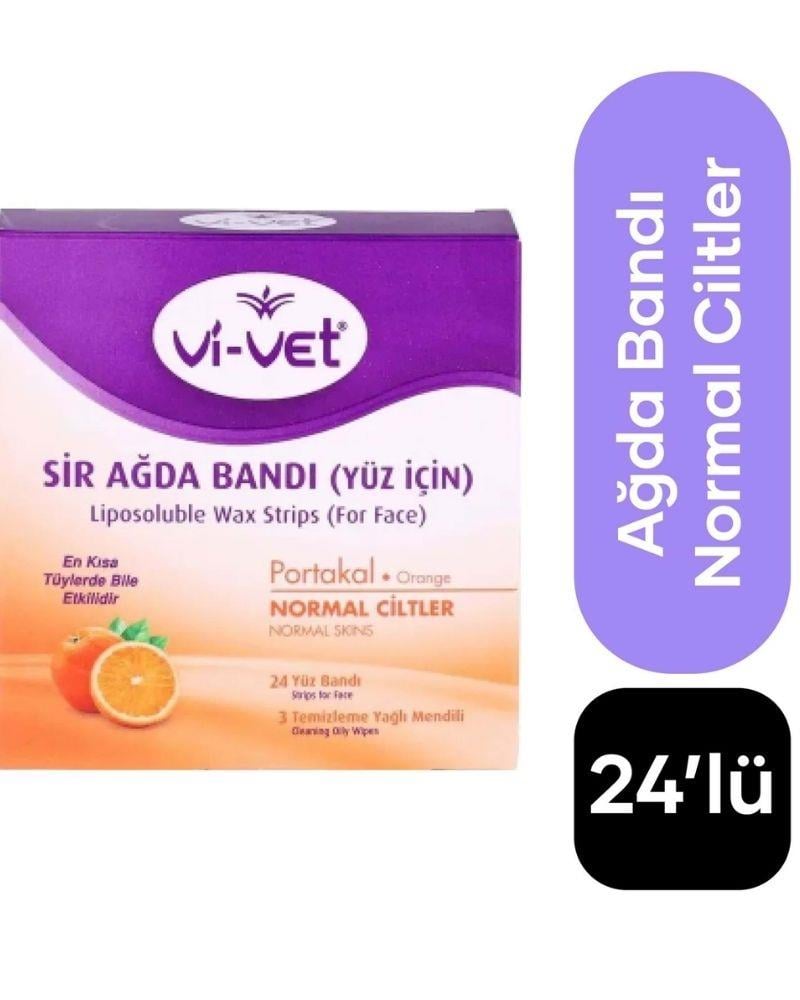 Vi-vet Vivet Sir Ağda Bandı (YÜZ IÇİN) Portakal