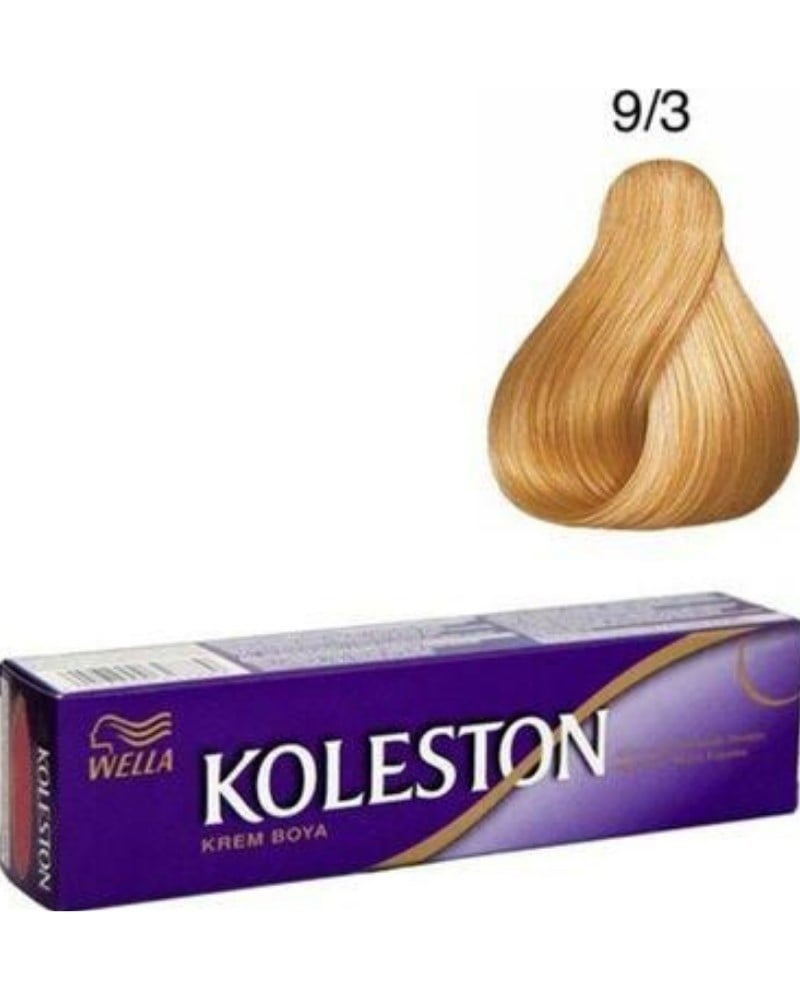 Wella Koleston Single Tüp Saç Boyası 9/3 Altın Sarısı