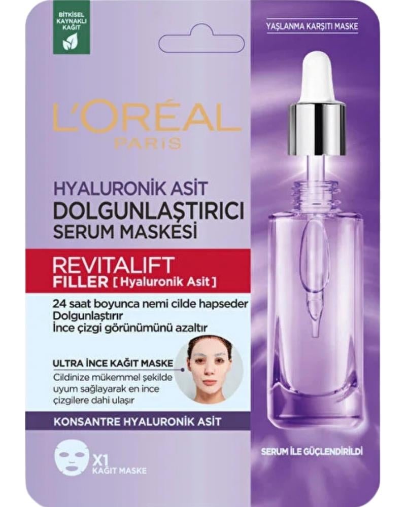 L'Oreal Paris Revitalift Filler Dolgunlaştırıcı Serum Maske