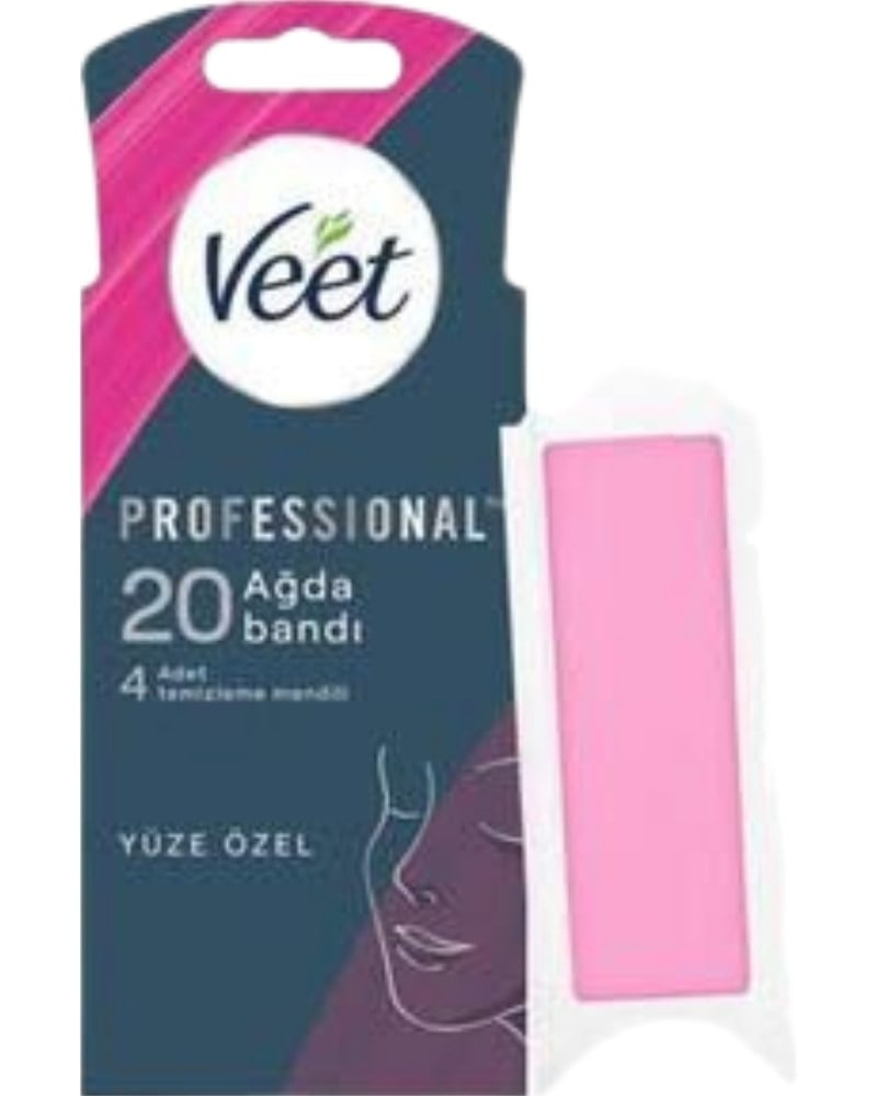 Veet Ağda Bantı Yüz Proffessional Normal 20li