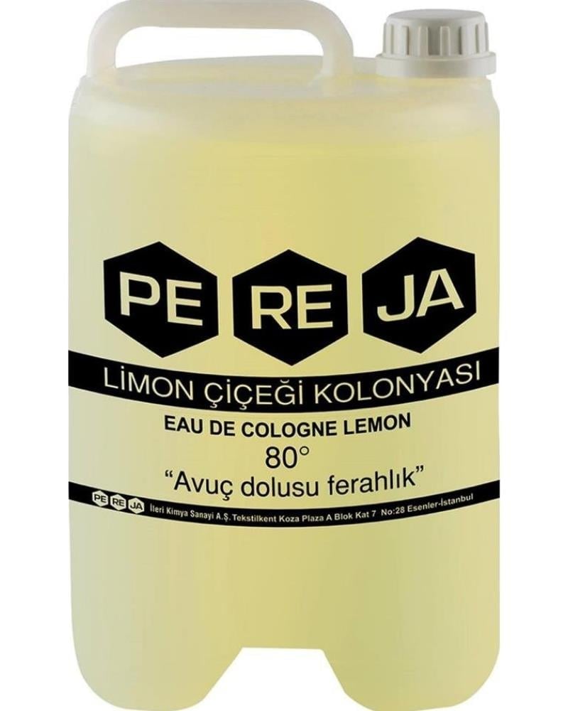 Pereja Limon Çiçeği Kolonyası 5 Litre Plastik Ambalaj