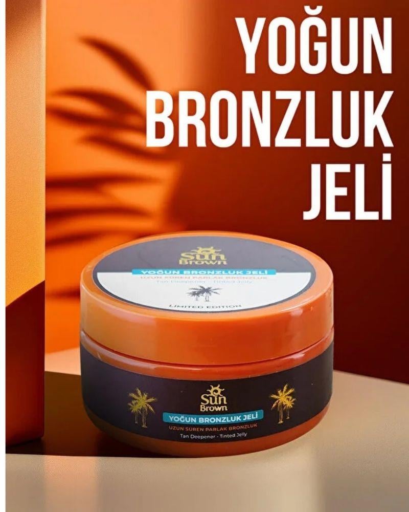 Sun Brown Tinted Jelly 200 ml SPF'siz Yoğun Bronzluk Güneş Jeli