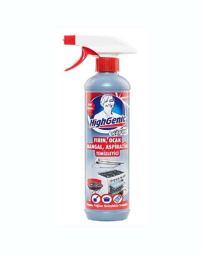 Highgenic Fırın,Ocak,Mangal,Aspiratör Temizleyici Köpük 500 Ml