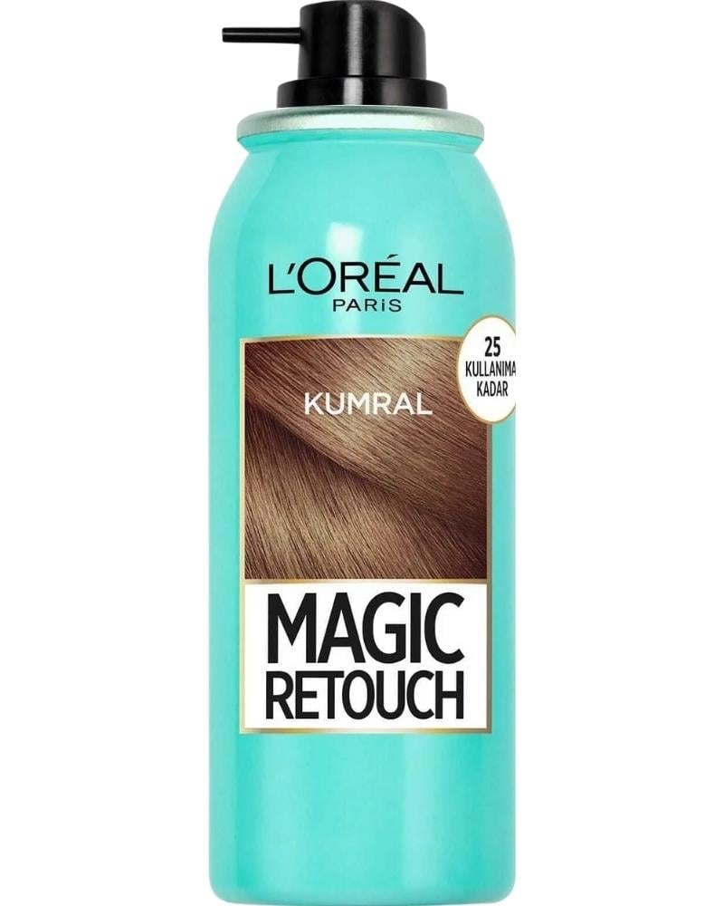 L'Oreal Paris Magic Retouch Beyaz Saçlar İçin Kapatıcı Kumral Saç Spreyi 75 Ml