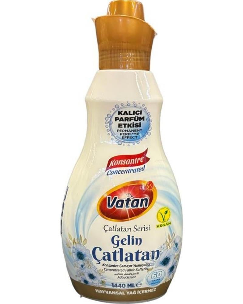 Vatan Gelin Çatlatan Konsantre Çamaşır Yumuşatıcı 1440ml