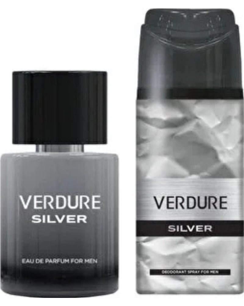 Verdure Sılver Erkek Parfüm Seti 100 Ml + Deodorant 150 ml