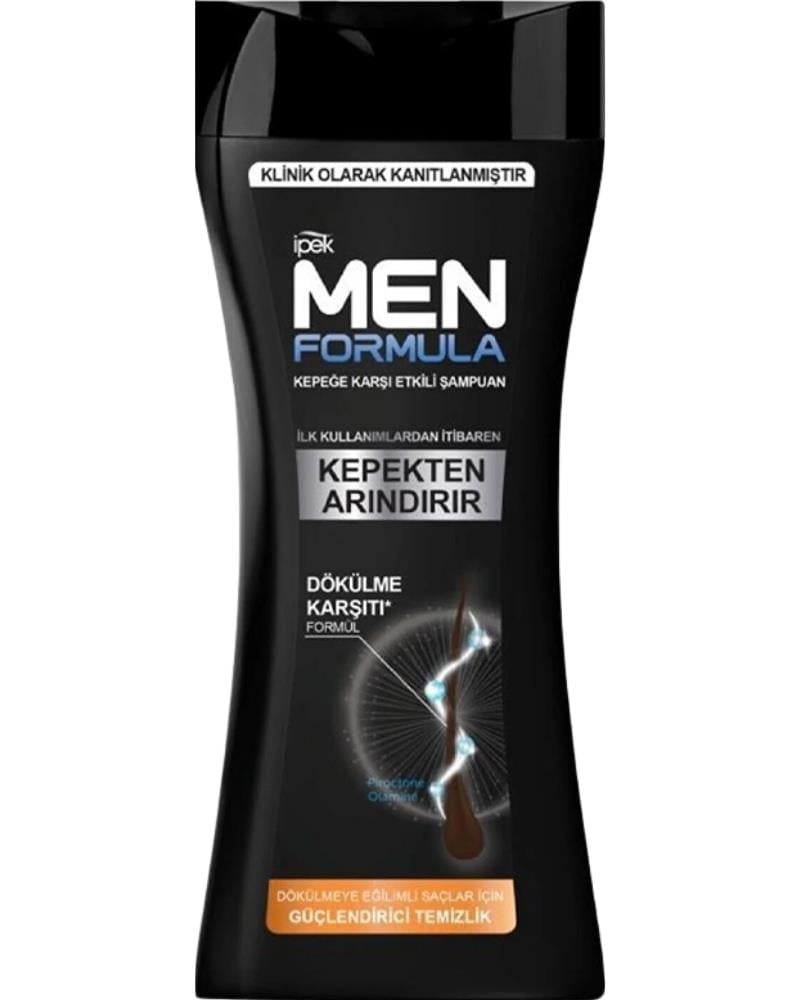 İpek Ipek Men Formula Kepeğe Karşı Etkili Şampuan - Dökülmeye Eğilimli Saçlar