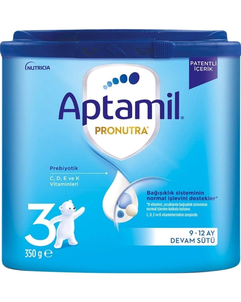 Aptamil Nutricia Pronutra Devam Sütü 350 gr 3 no