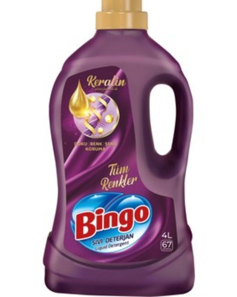 Bingo Renkli Çamaşır Deterjanı 4 lt