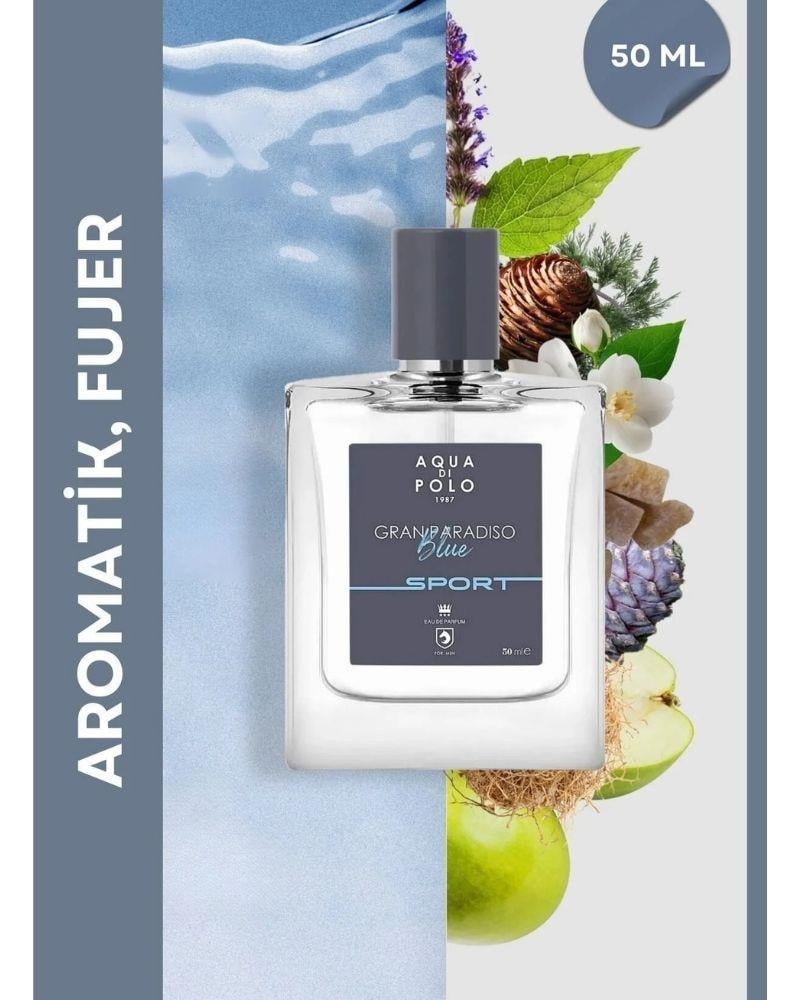 Aqua Gran Paradiso Blue Sport EDP Erkek Parfüm 50 ml