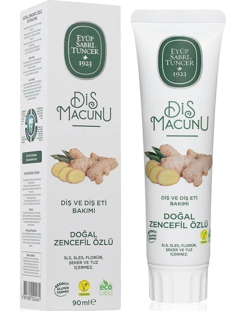 Eyüp Sabri Tuncer Doğal Zencefil Özlü Diş Macunu 90 ml