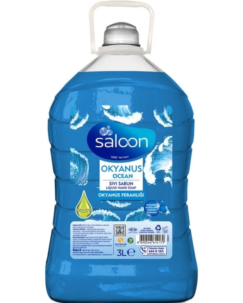 Saloon Sıvı Sabun Okyanus Ferahlığı 3 Litre