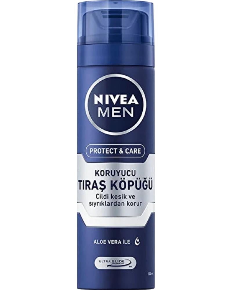 NIVEA Protect & Care Koruyucu Tıraş Köpüğü 200 ml
