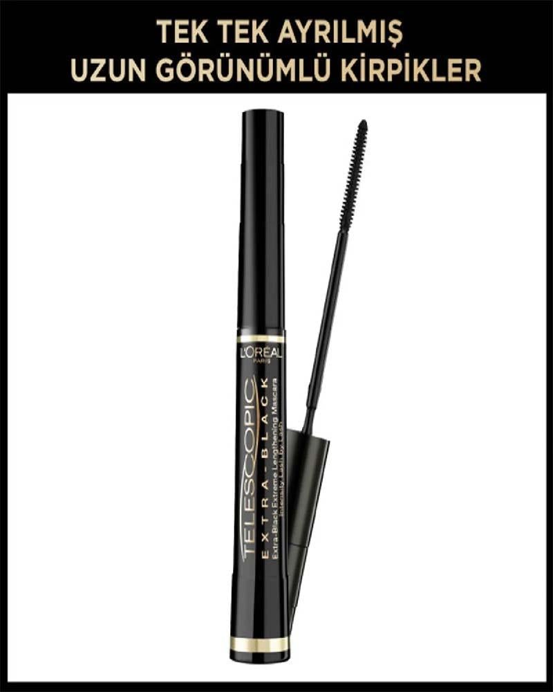 Loreal Paris Makeup Telescopic Carbon Black Maskara
