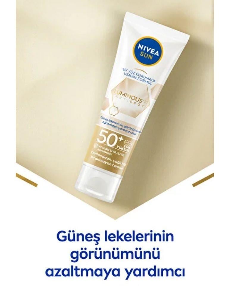 Nivea Luminous630 Leke Karşıtı 40 ml 50 Faktör Güneş Kremi