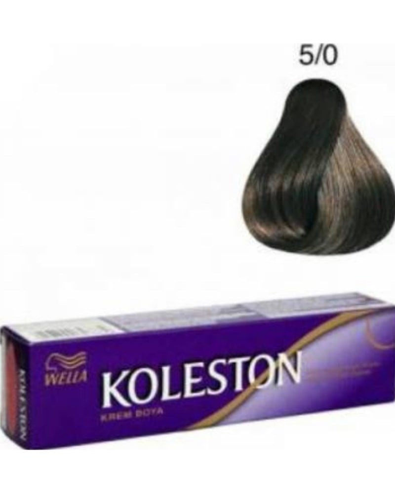 Wella Koleston Tüp Boya 5/0 Açık Kahve