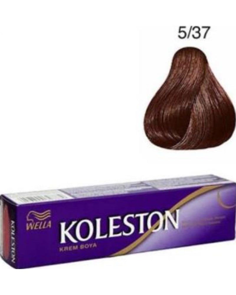Wella Koleston Single Tüp Boya 5/37 Kışkırtıcı Kahve