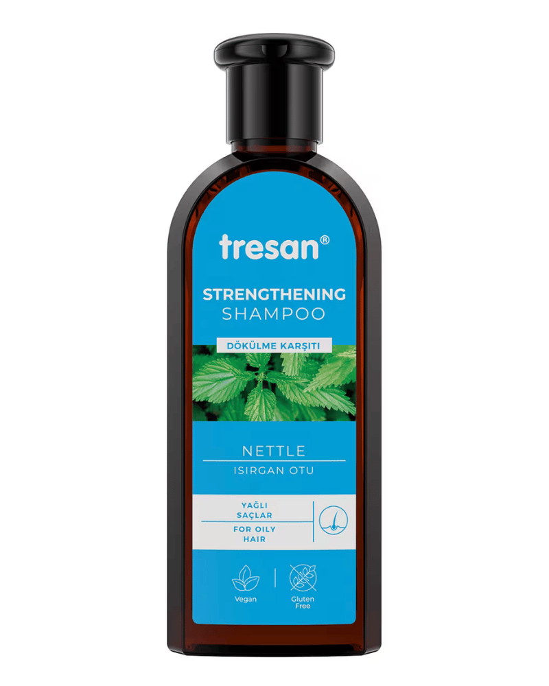 Tresan Yağlı Saçlar İçin Isırgan Otu Güçlendirici Bakım Şampuanı 300 ml