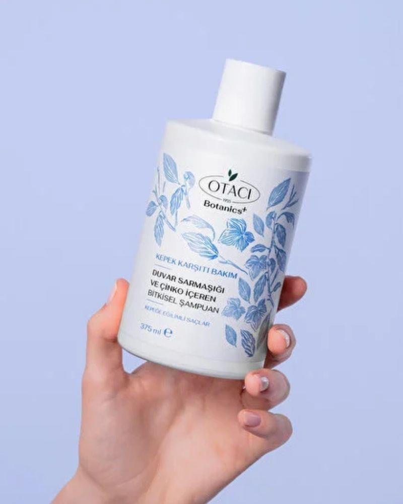 Otacı Botanics Duvar Sarmaşığı ve Çinko İçeren 375 ml Kepek Şampuanı