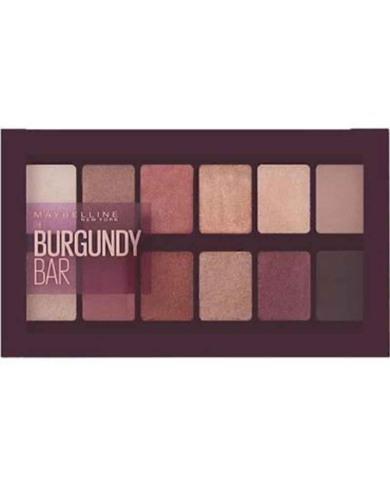 Maybelline New York Göz Farı Paleti - The Burgundy Eye Shadow Palette - Mat ve Işıltılı