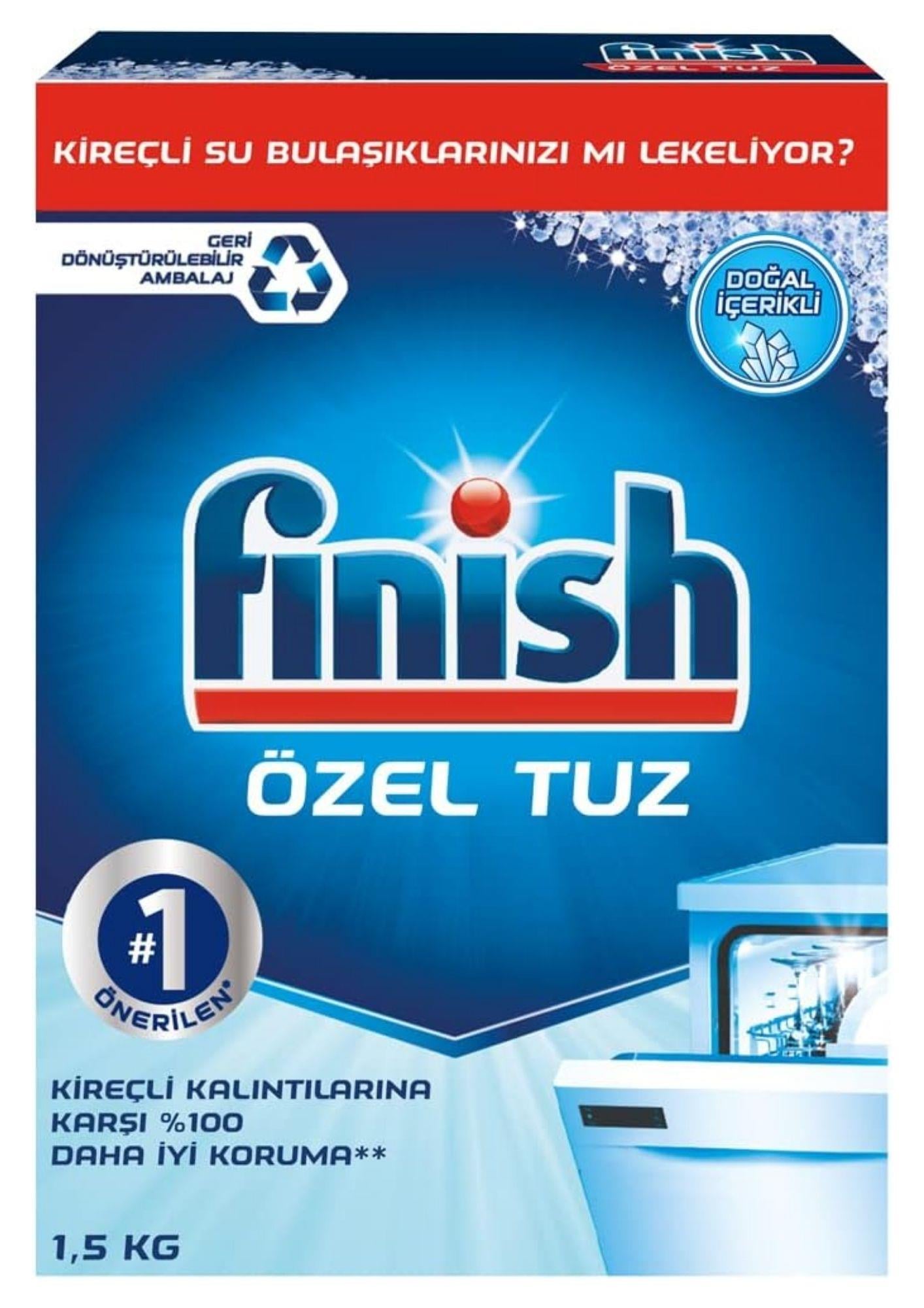 Finish Bulaşık Makinesi Tuzu 1500g