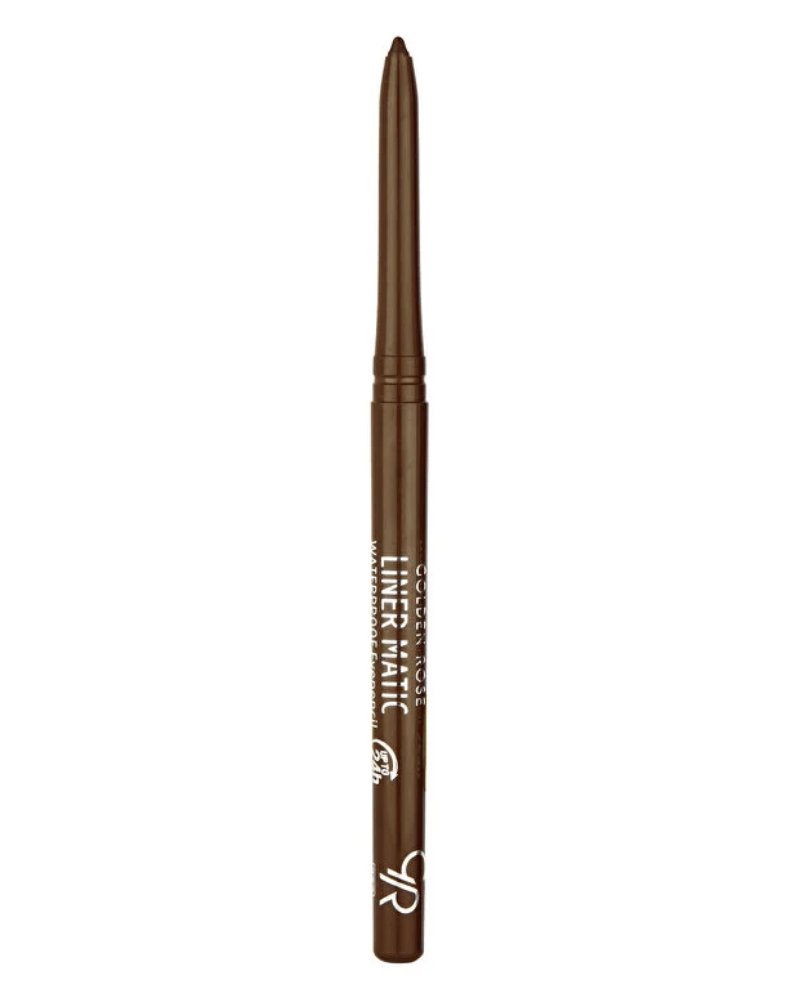 Golden Rose Liner Matic Waterproof Eyepencil Suya Dayanıklı Göz Kalemi No:203 Cacao Brown