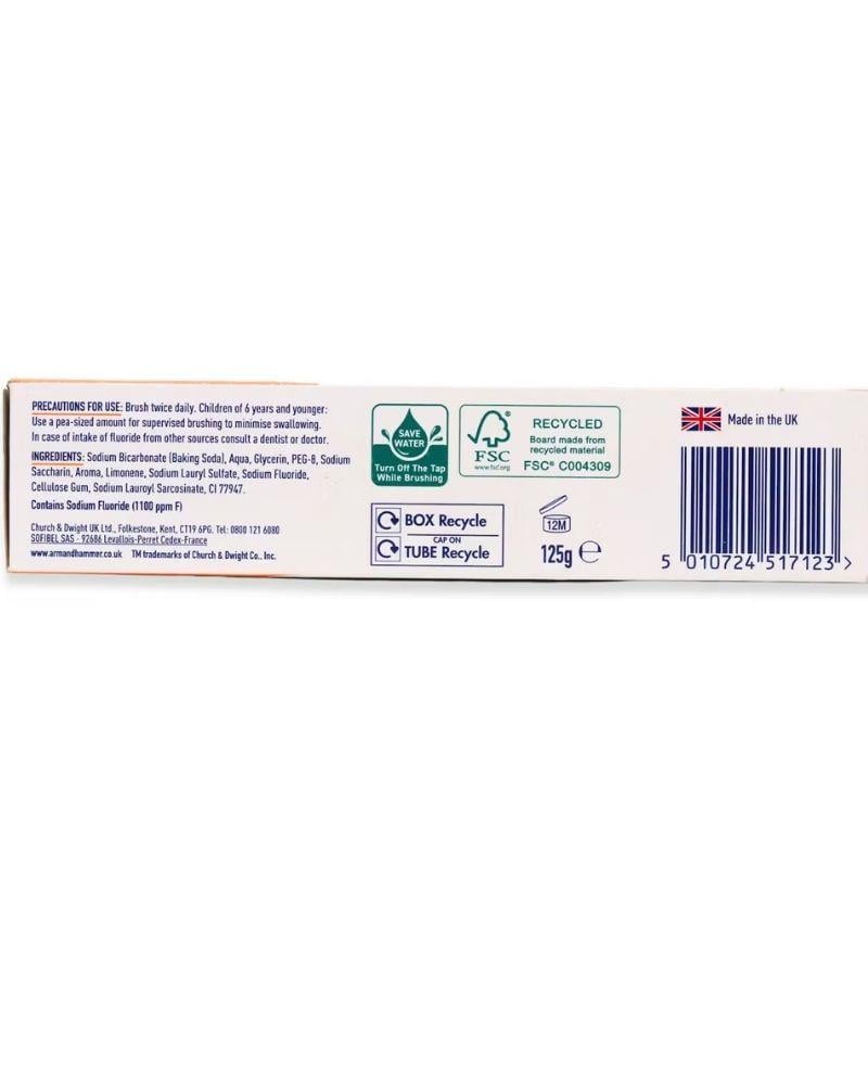 Arm and Hammer Extra White Diş Macunu 125g 