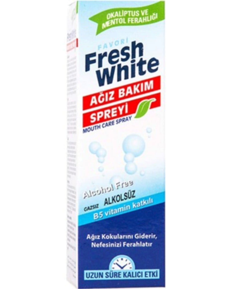 Fresh White Ağız Bakım Spreyi 30 ml