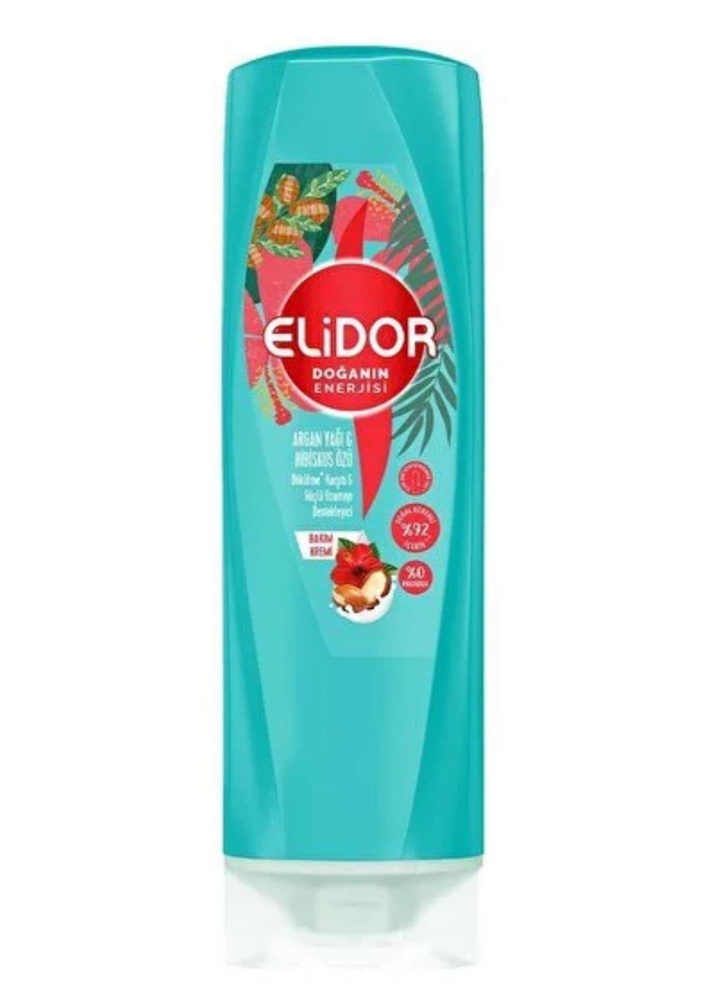 Elidor Saç Kremi Argan Yağı ve Hibiskus 350ml