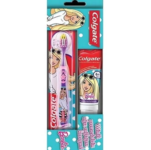 Colgate Çocuk Diş Macunu Seti Barbie 75ml + Fırça