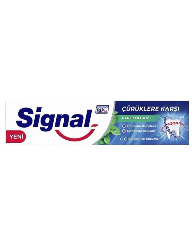 Signal Diş Macunu Çürüklere Karşı Nane Ferahlığı 50 ml