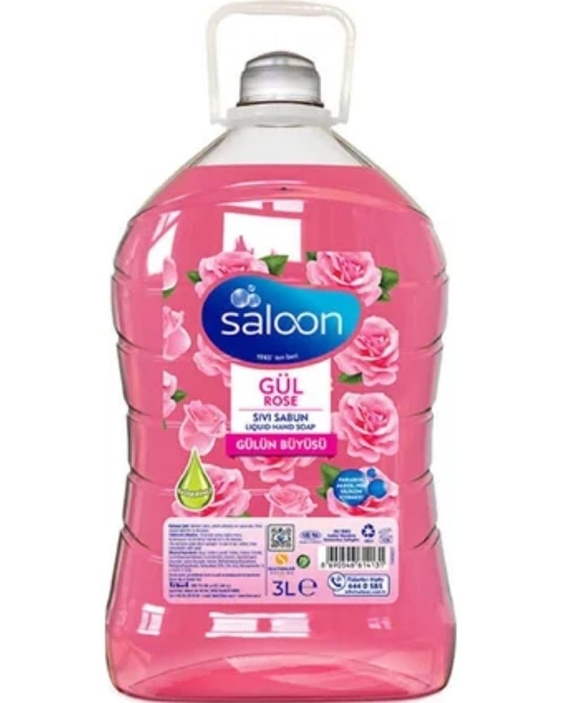 Saloon Sıvı Sabun 3 Lt Gül