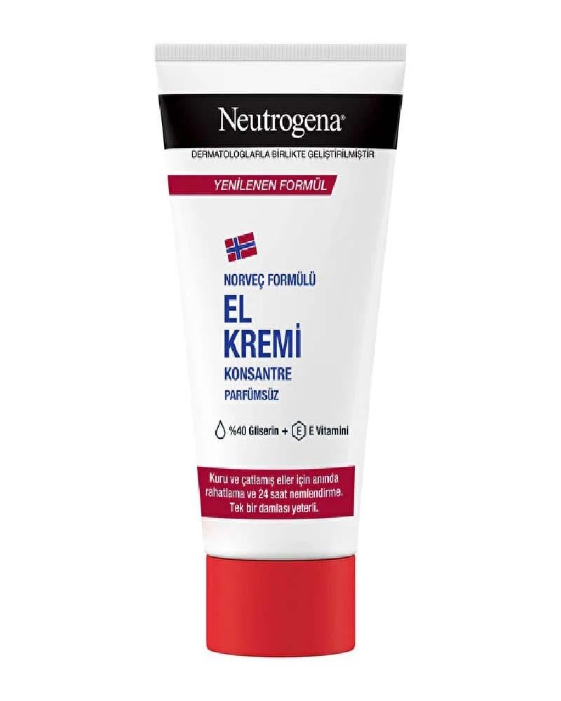 Neutrogena El Kremi Parfümsüz 75 ml