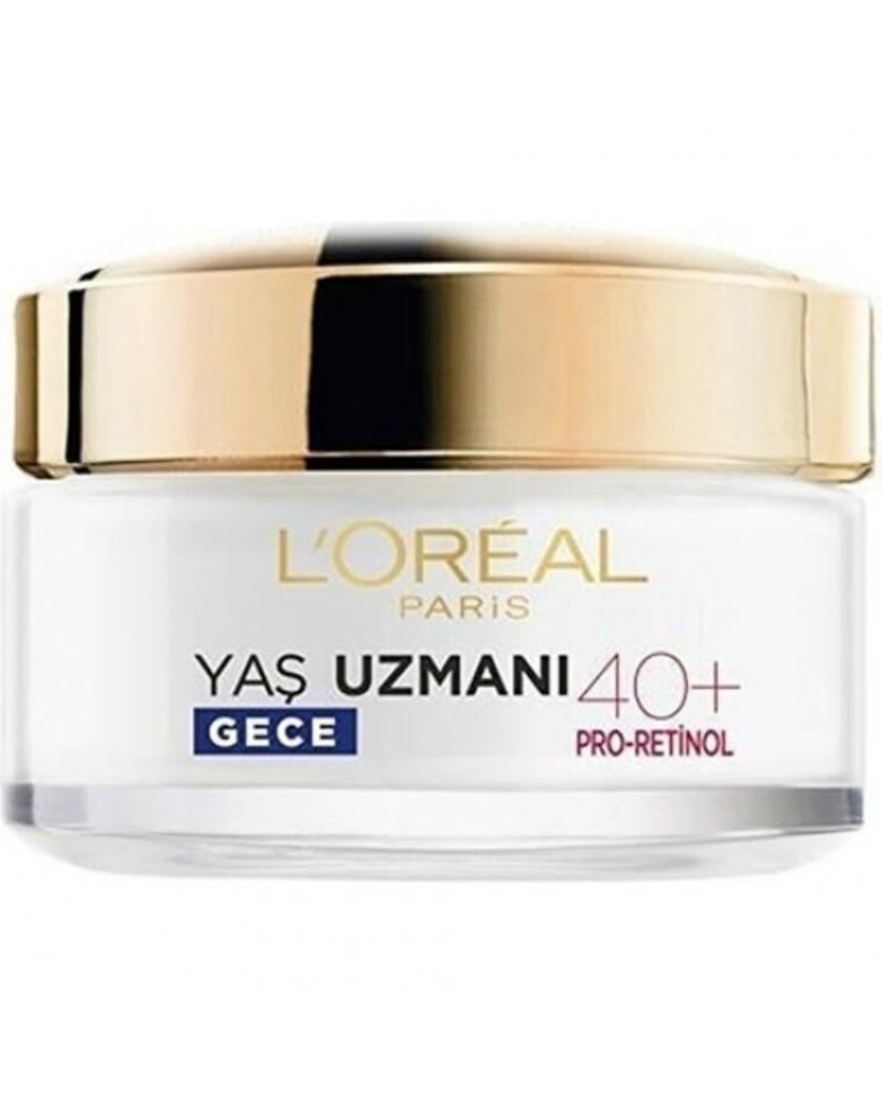L'Oreal Paris L'oréal Paris Yaş Uzmanı 40+ Kırışıklık Karşıtı Sıkılaştırıcı Gece Kremi 50ml