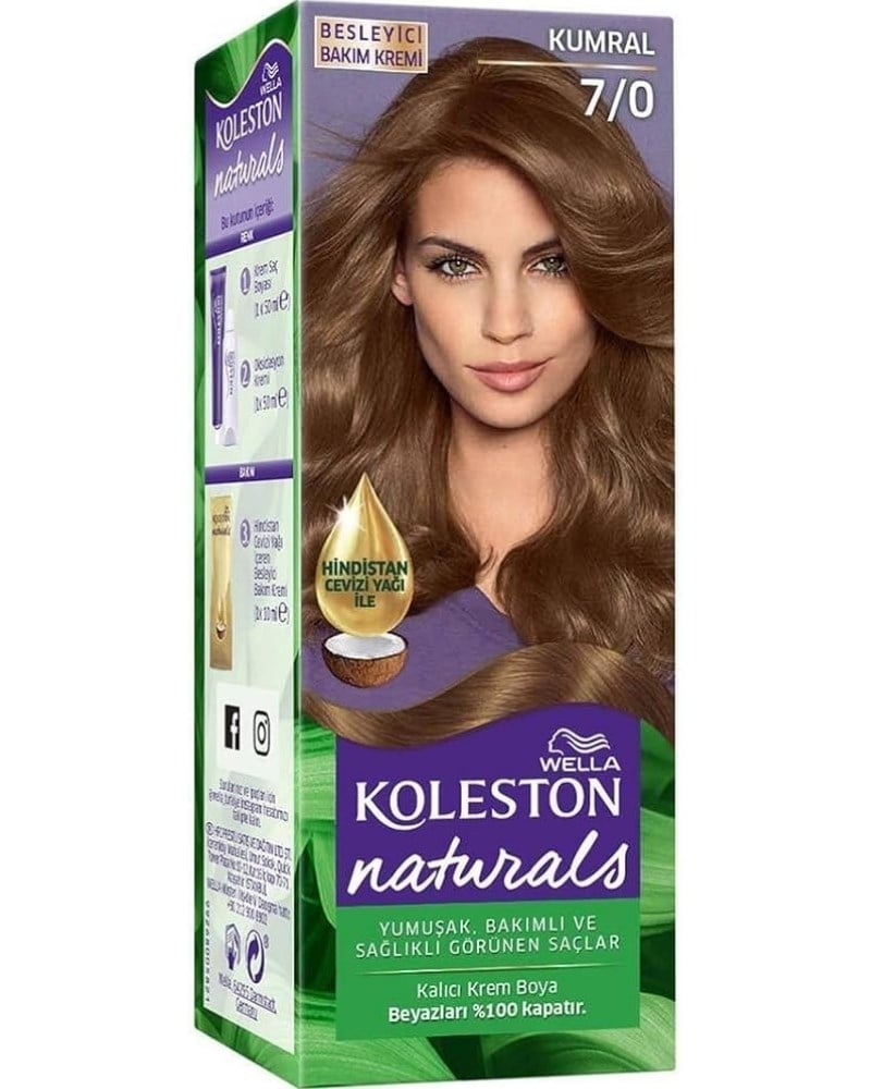 Wella Koleston Naturals Saç Boyası 7/0 Kumral
